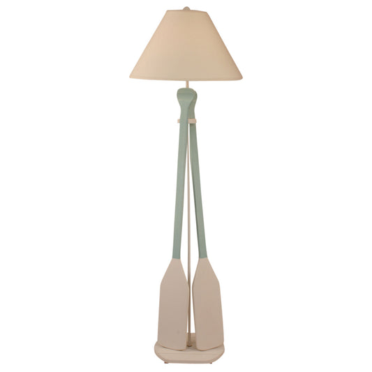 Shaded Cove Paddles Floor Lamp