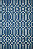 Baja Diamond Geo Navy Rug - 4 x 6