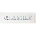 Family is an Anchor Wall Decor