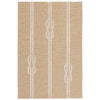 Sailor's Knotty Natural Indoor/Outdoor Rug - 5 x 8