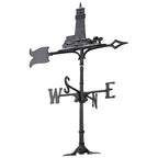 Black Lighthouse Weathervane - 30 Inch