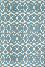 Baja Circlet Blue Rug - 4 x 6