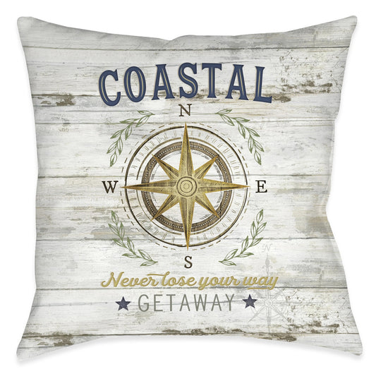 Coastal Compass Pillow