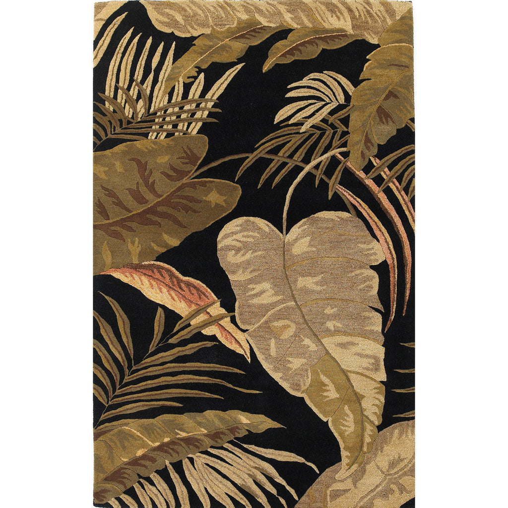 Havana Midnight Rainforest Rug - 8 x 11