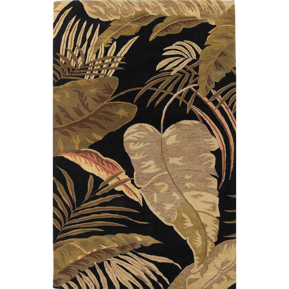 Havana Midnight Rainforest Rug - 8 x 11