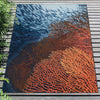 Fire Coral Indoor/Outdoor Rug - 3 x 5