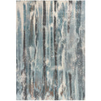 Impressions Teal Rug - 5 x 8
