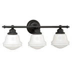 Plantation 3 Light Vanity Lamp - Oil Rubbed Bronze