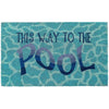 Pool Directions Coir Mat - 1 x 2