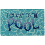 Pool Directions Coir Mat - 1 x 2