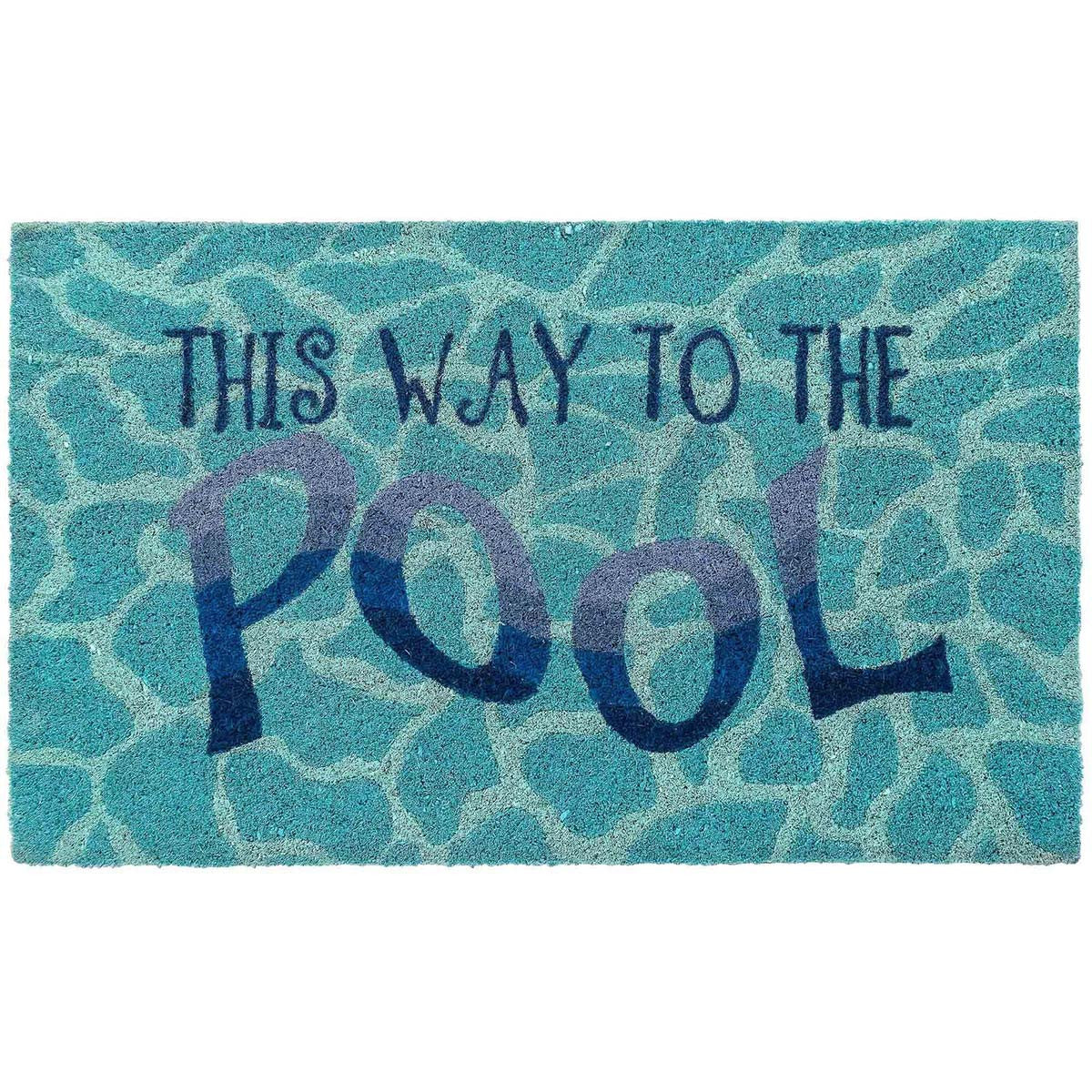Pool Directions Coir Mat - 1 x 2