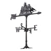 Black Clipper Accent Weathervane - 30 Inch