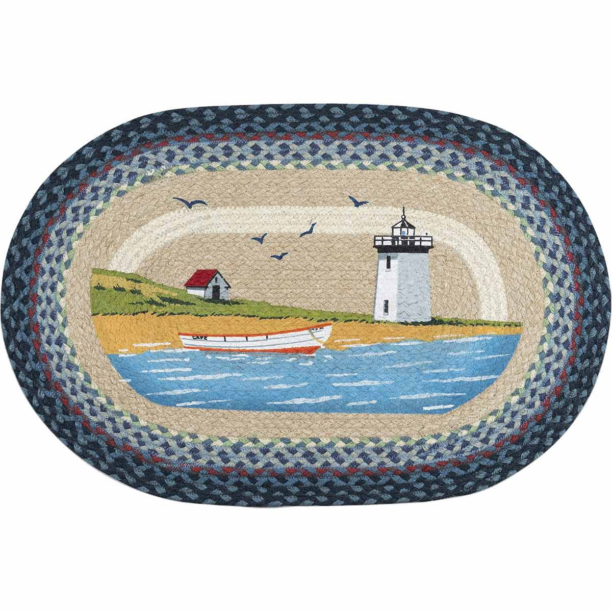 Coastal Lighthouse Rug