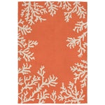 Barrier Reef Orange Indoor/Outdoor Rug - 4 x 6