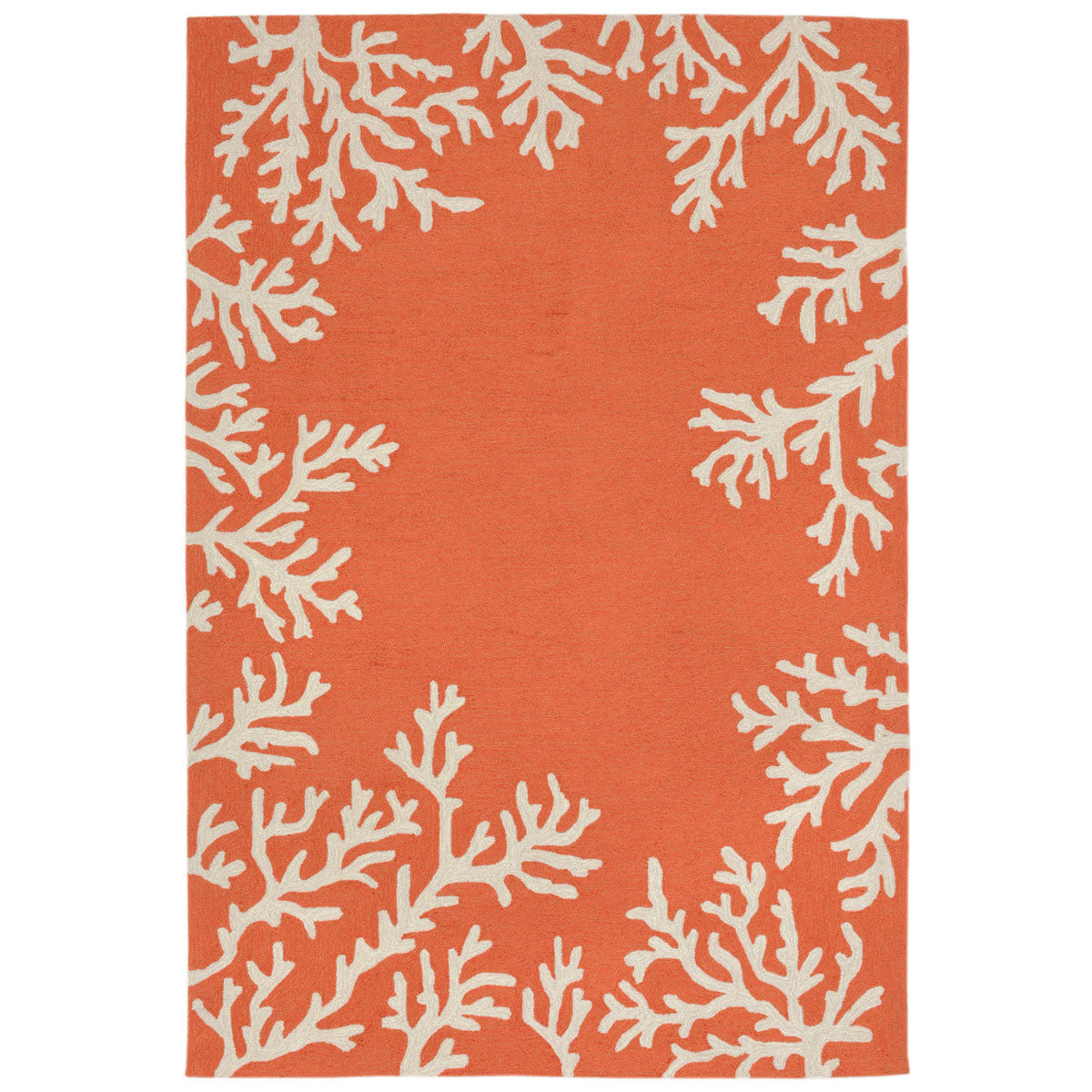 Barrier Reef Orange Indoor/Outdoor Rug - 4 x 6