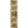 Sparta Ivory Tropical Oasis Rug - 3 x 10