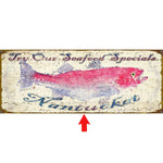 Striper Bass Personalized Sign - 44 x 17