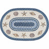 Shell & Starfish Braided Rug - 2 x 3