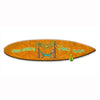 Just Chill'n at the Tiki Bar Surfboard Wood Personalized Sign - 12 x 44