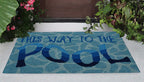 Pool Directions Indoor/Outdoor Rug - 20 x 30