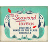 Mermaid Tavern Personalized Sign - 23 x 17