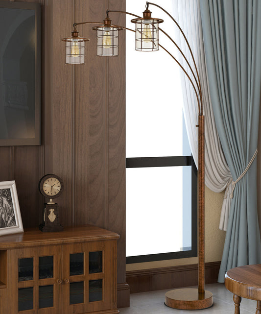 Hampstead Rust Finish Floor Lamp