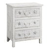Seashell & Rope Three Drawer Chest