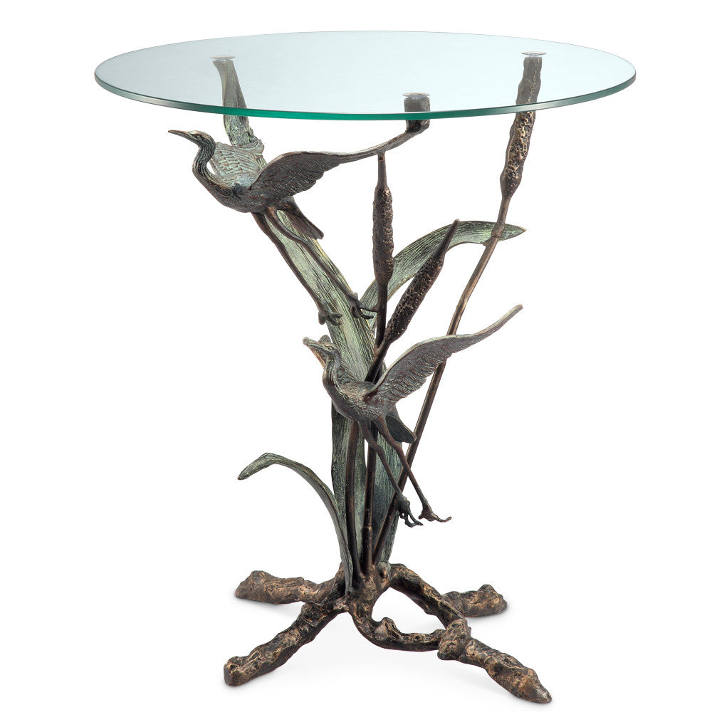 Lift Off Cranes End Table - OUT OF STOCK UNTIL 07/21/2026