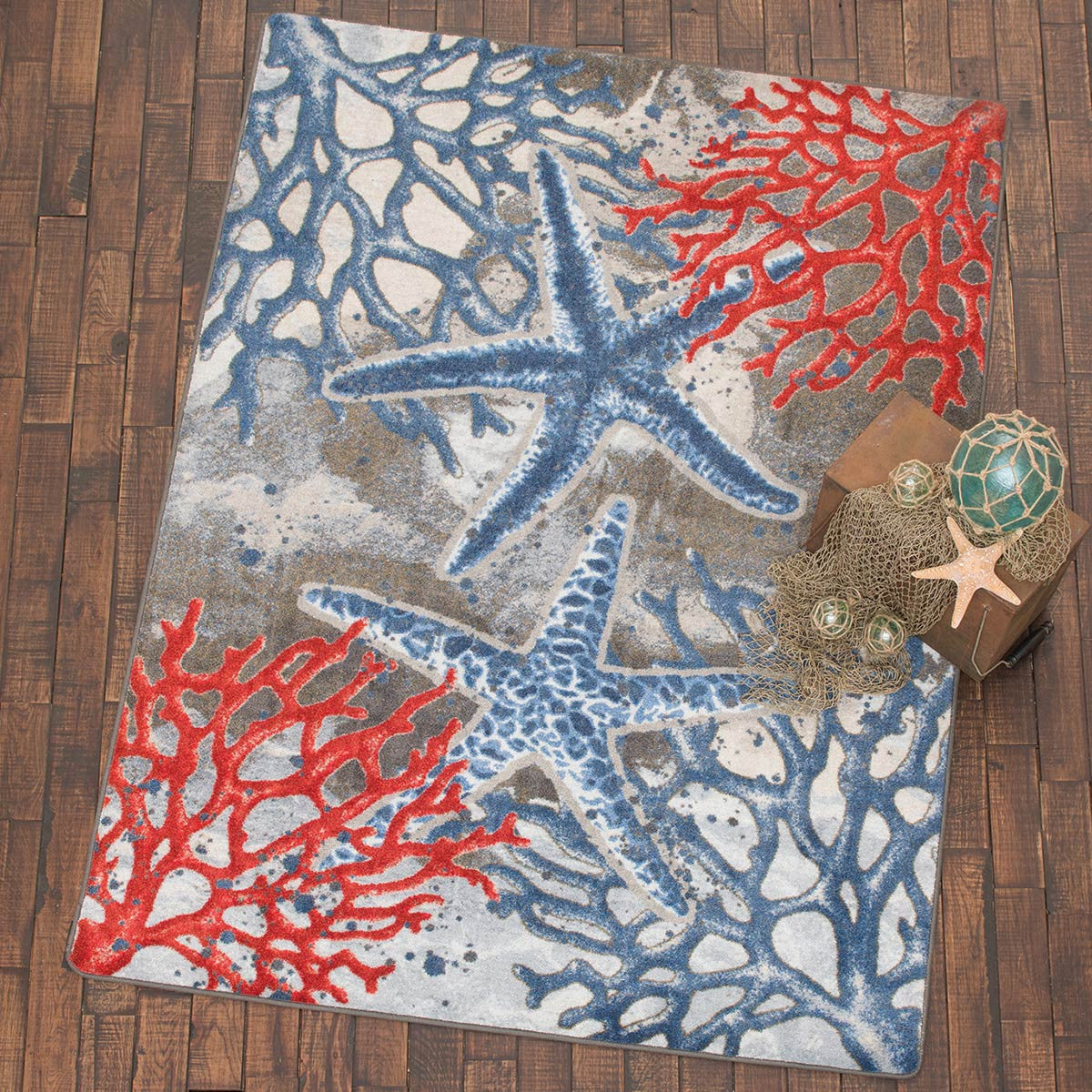 Coral Visions Rug - 5 x 8