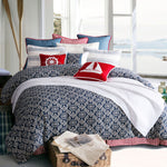 Naval Knots 4 Piece Bed Set - Queen