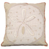 Coastal Sand Dollar Pillow