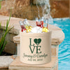 Love Anchor Personalized Crock - Green