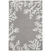 Barrier Reef Silver Indoor/Outdoor Rug - 5 x 8