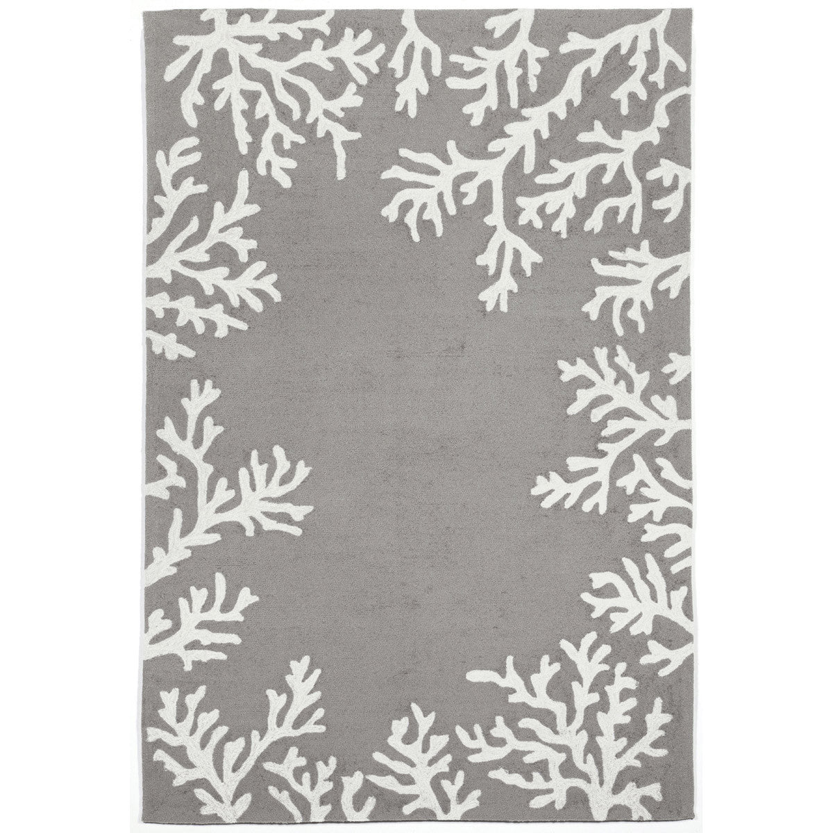 Barrier Reef Silver Indoor/Outdoor Rug - 5 x 8