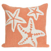 Starfish Sea Coral Indoor/Outdoor Pillow