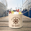 Life Is Better On A Boat Personalized Crock - Red
