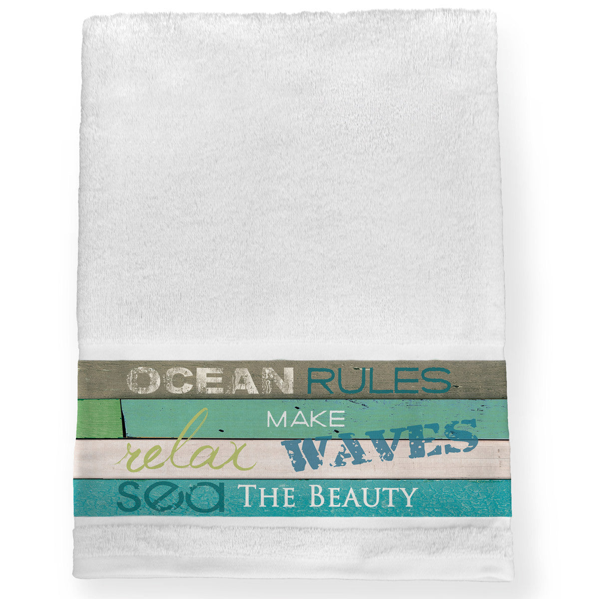 Sea Rules Bath Towel