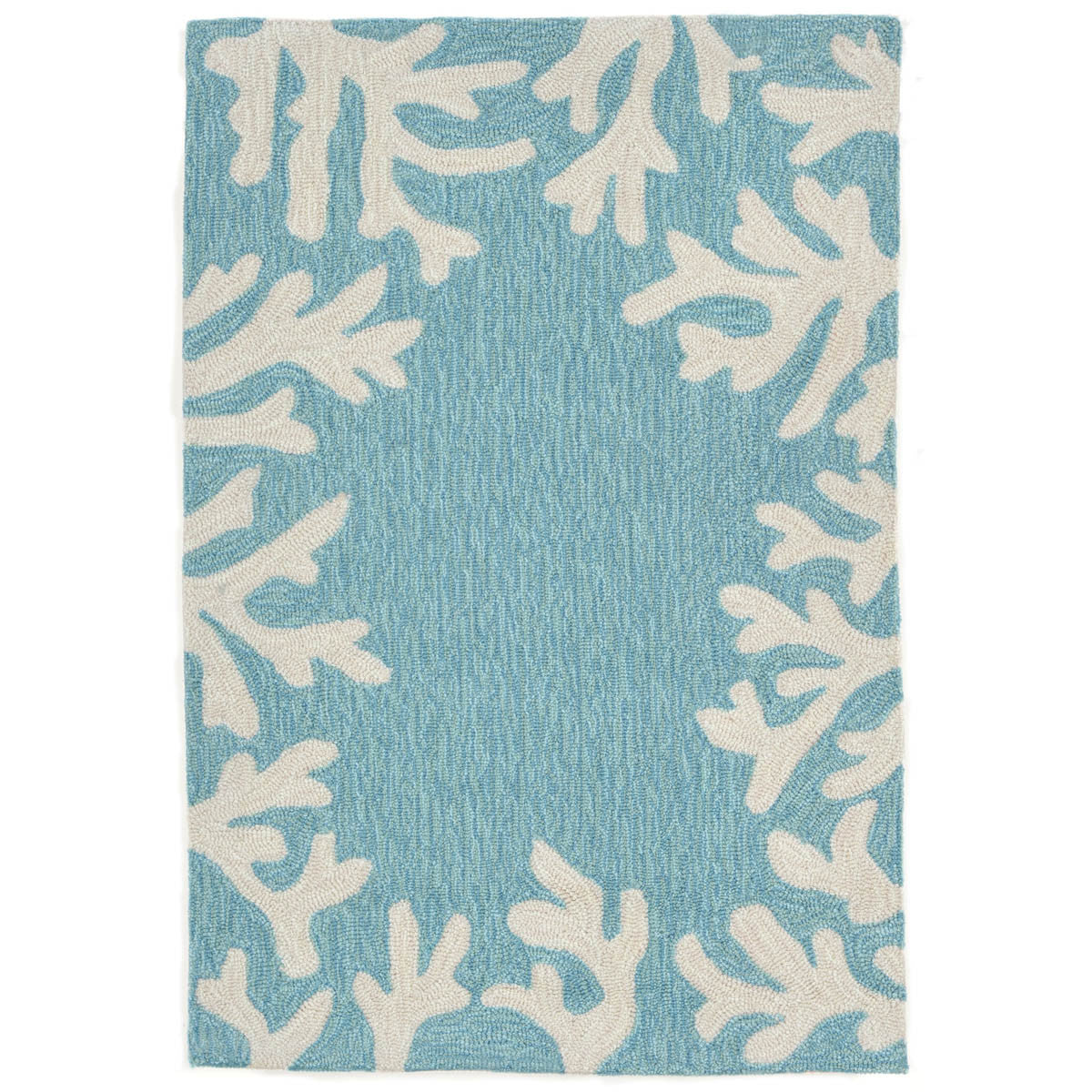 Barrier Reef Blue Indoor/Outdoor Rug - 2 x 3 - OUT OF STOCK UNTIL 09/29/2026