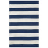 Sorrento Rugby Stripe Navy Rug - 3 x 5 - OUT OF STOCK UNTIL 10/02/2026
