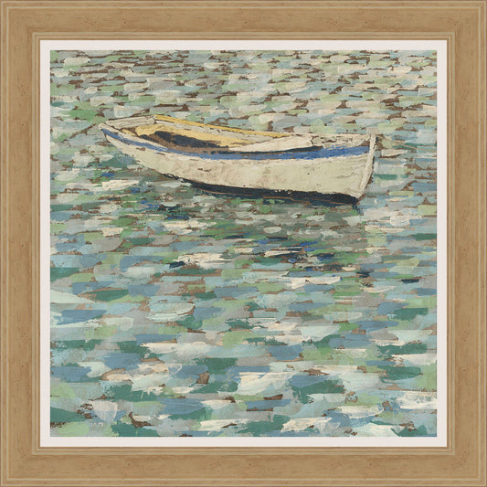 On the Pond I Framed Print