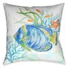 Angelfish Adventure 18 x 18 Indoor Pillow