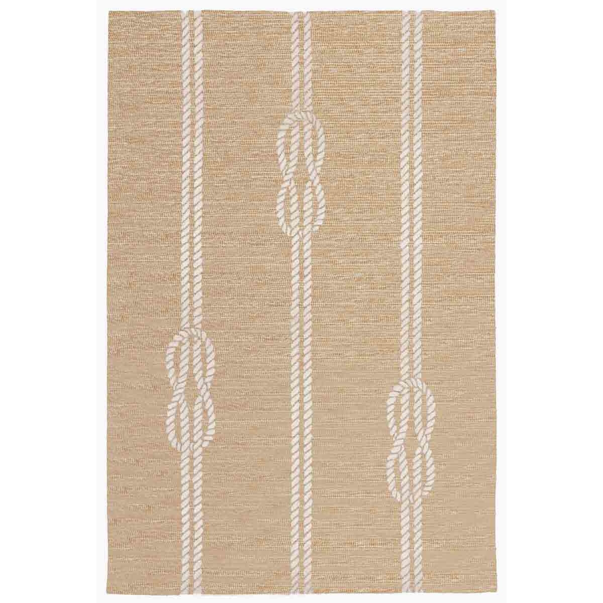 Sailor's Knotty Natural Indoor/Outdoor Rug - 8 x 10
