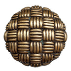 Woven Strands Knob - Set of 2