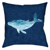Azul Waves Whale Pillow