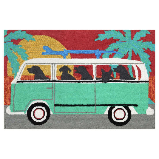 Surf Dogs Beach Rug Collection