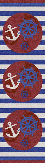 Nautical Voyage Rug - 2 x 8