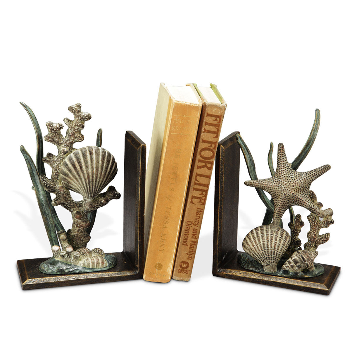 Sea Life Bookends - Set of 2