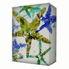 Blue & Green Starfish Aluminum Wall Art