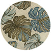 Sparta Ivory Florea Rug - 6 Ft Round