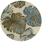 Sparta Ivory Florea Rug - 6 Ft Round